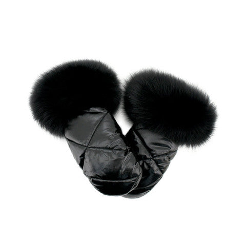 MitchiesMatchings-BlackNylonMittensWithFurTrim-2021-Pumpz