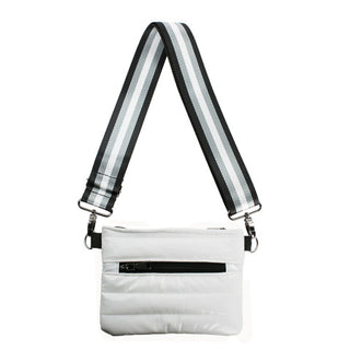 Think Royln Bum Bag Cross Body White Patent – Pumpz & Company