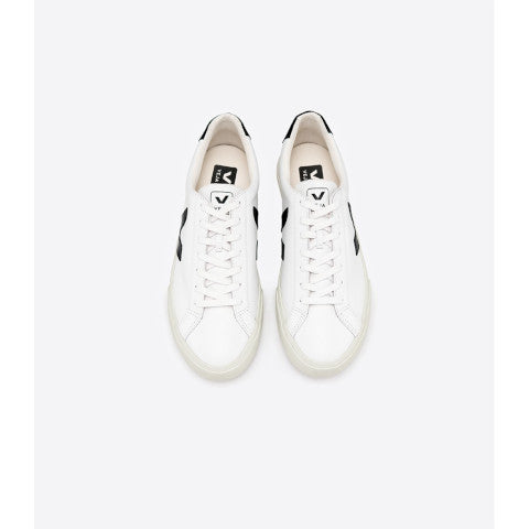 Veja Esplar White with Black V Sneaker
