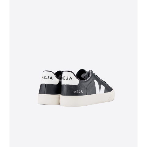 Veja Campo Black Leather Sneaker