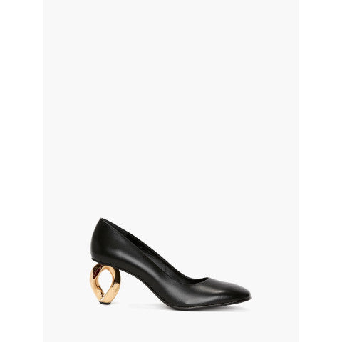JW Anderson Chain Heel Leather Pumps