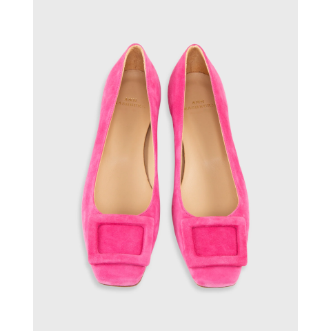 Ann Mashburn Pretty Pink Buckle Shoe